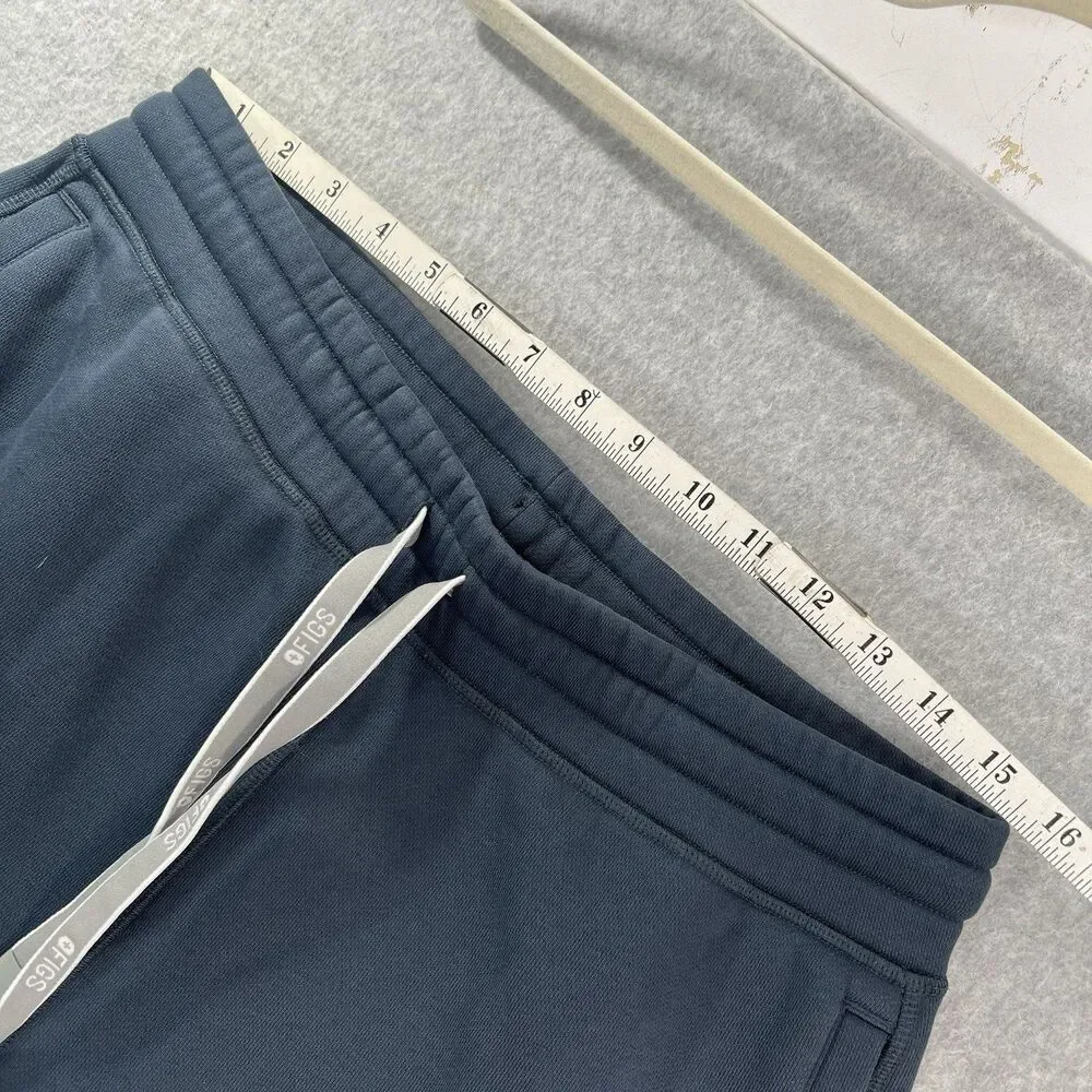 FIGS Tansen 2.0 Jogger Pants Mens Medium blue Fleece Sweatpants W22LW2006
